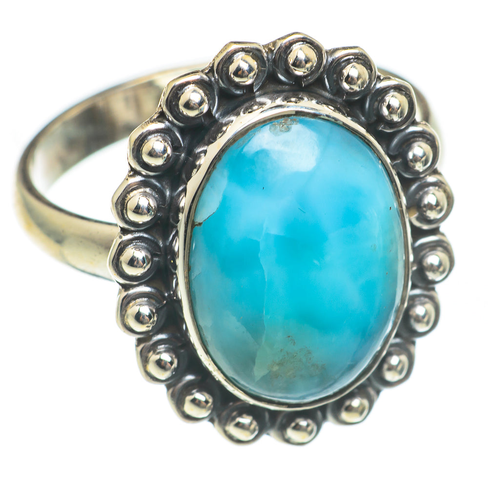 Larimar Rings handcrafted by Anasilvercos - RING67067