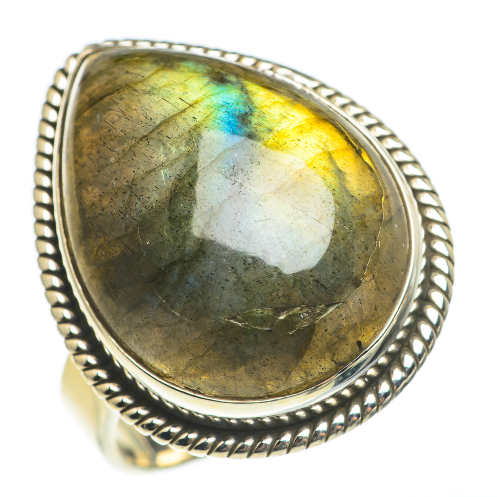 Labradorite Rings handcrafted by Anasilvercos - RING67071