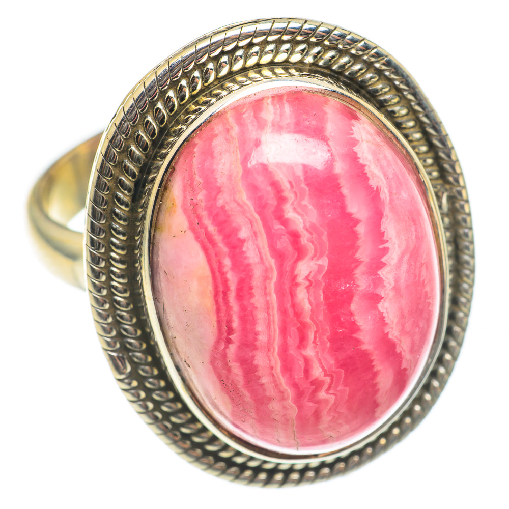 Rhodochrosite Rings handcrafted by Anasilvercos - RING67073