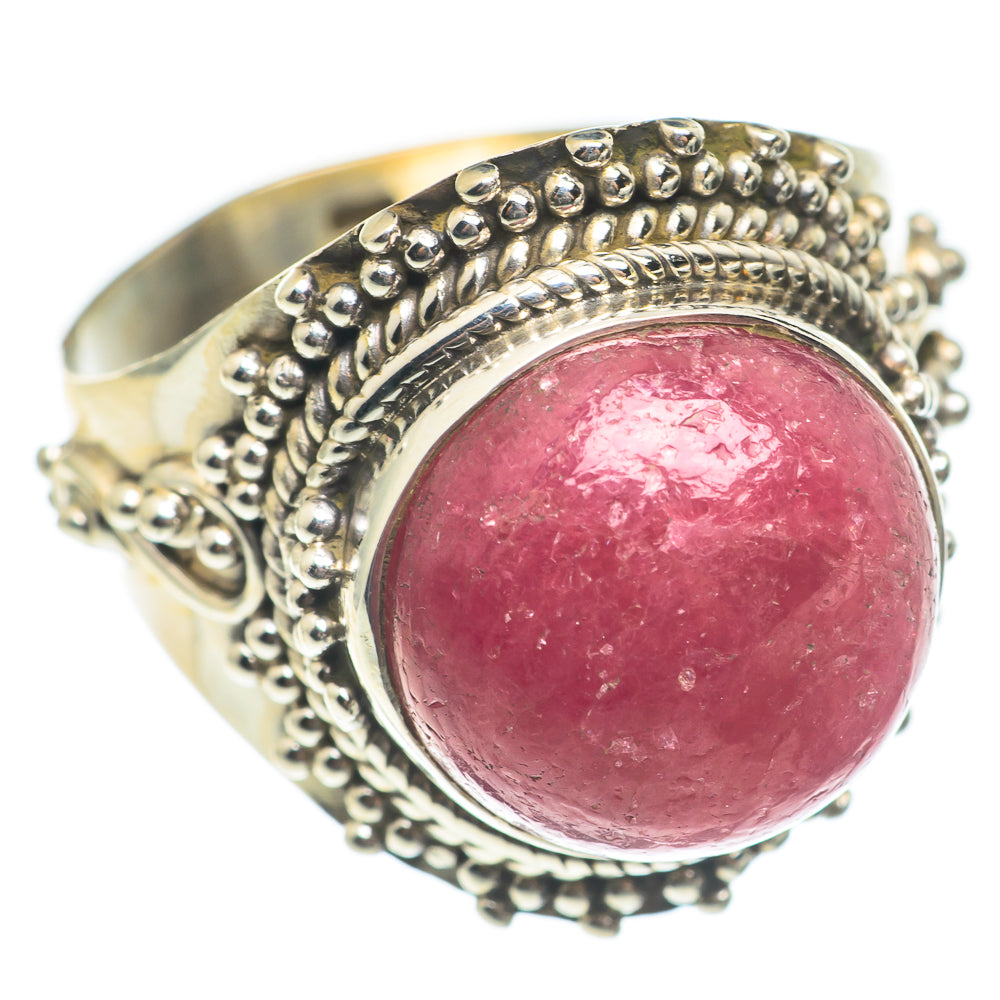 Rhodochrosite Rings handcrafted by Anasilvercos - RING67074