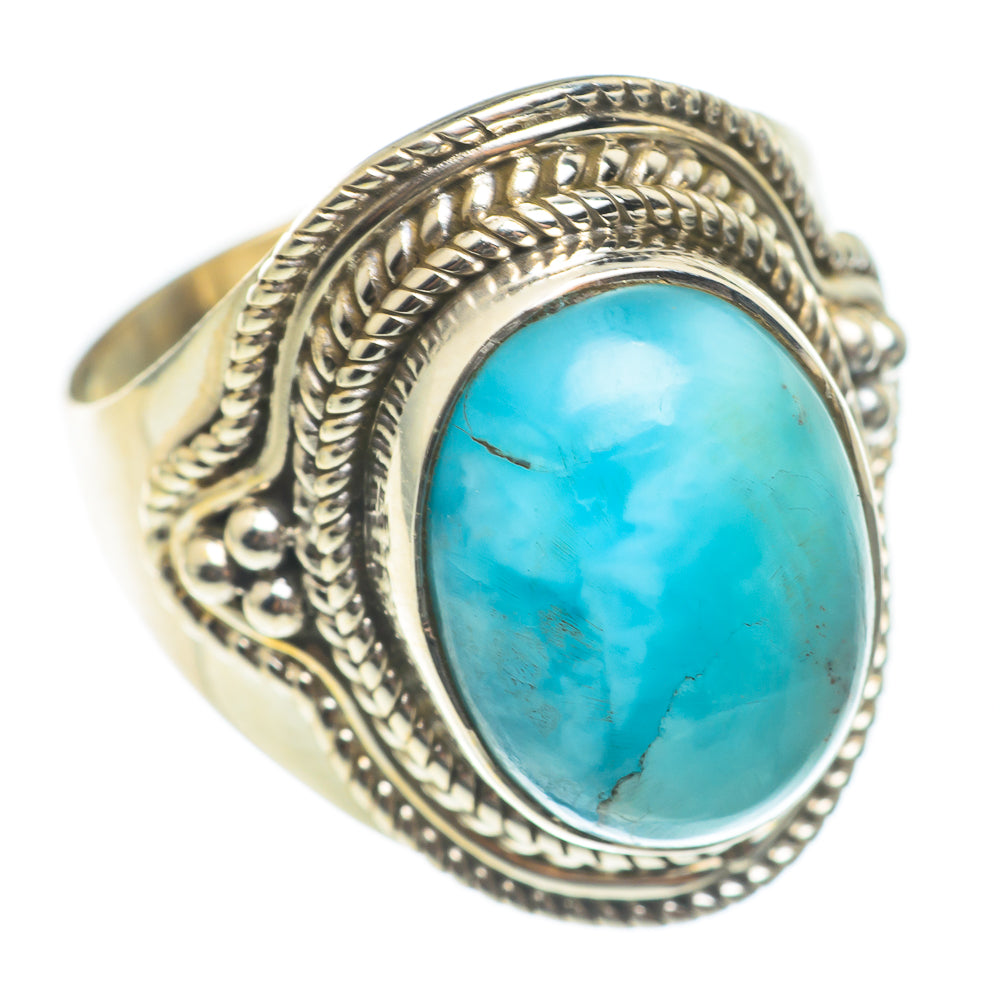 Larimar Rings handcrafted by Anasilvercos - RING67086
