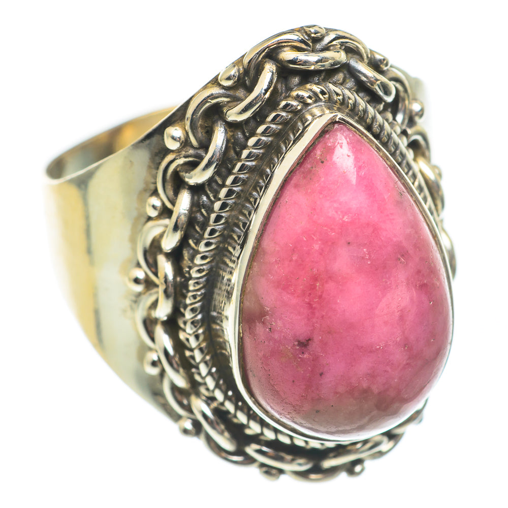 Rhodochrosite Rings handcrafted by Anasilvercos - RING67089