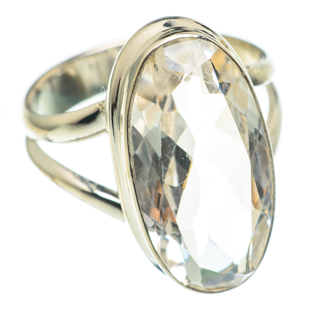 White Quartz Rings handcrafted by Anasilvercos - RING67096