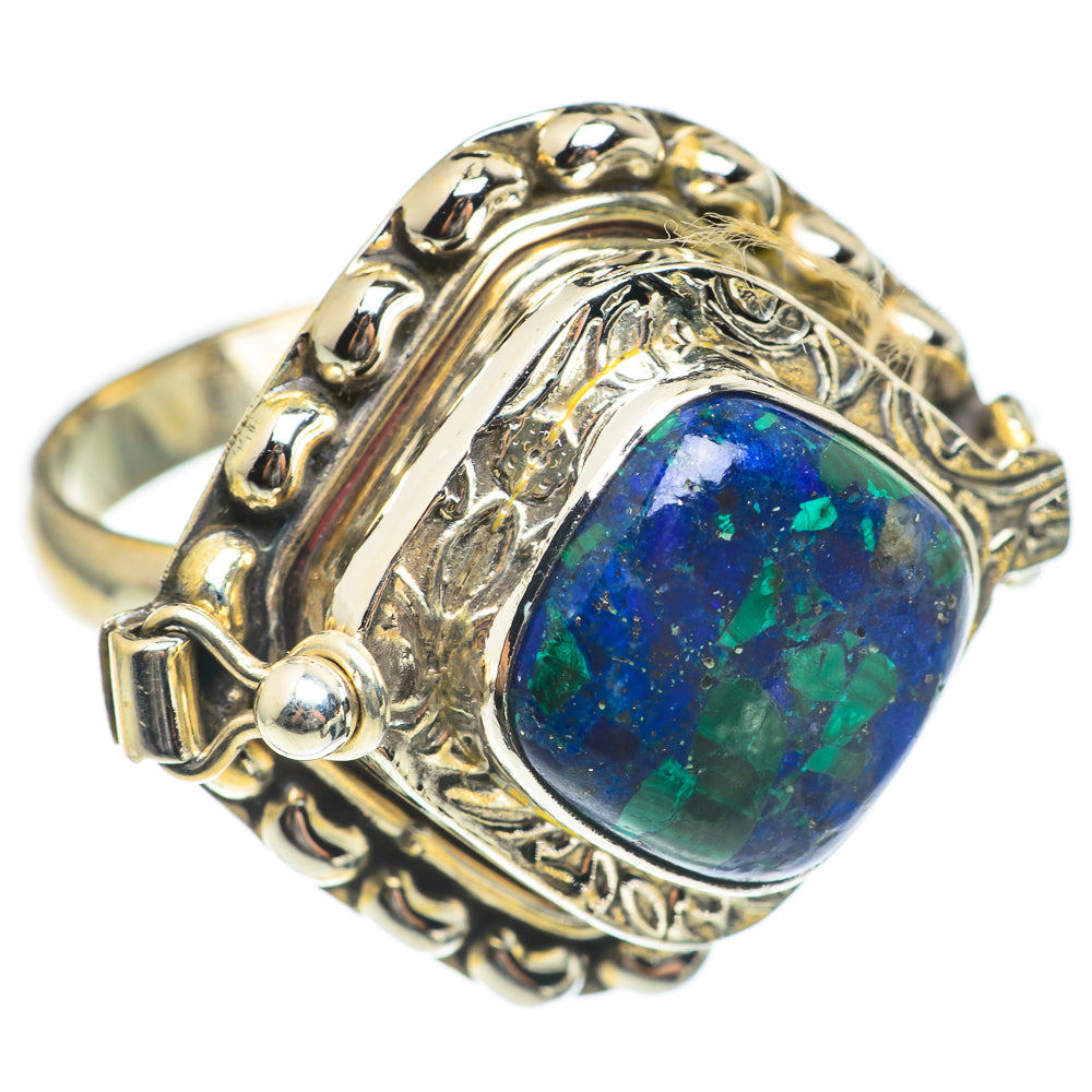 Azurite Rings handcrafted by Anasilvercos - RING67111