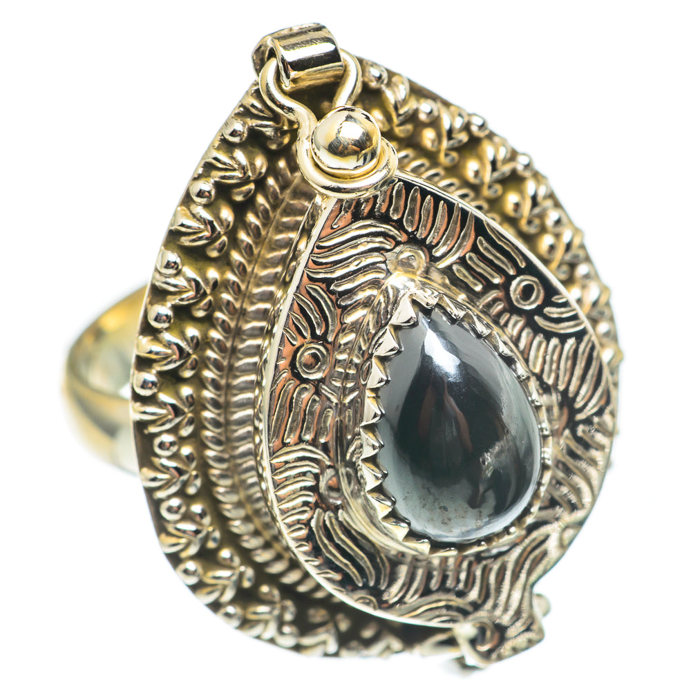 Hematite Rings handcrafted by Anasilvercos - RING67115