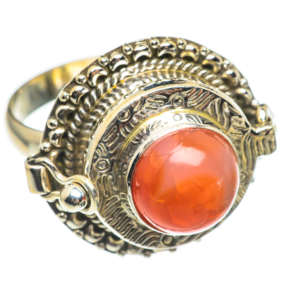 Carnelian Rings handcrafted by Anasilvercos - RING67123