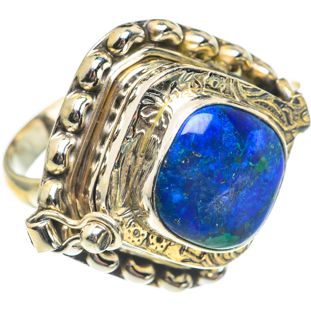 Azurite Rings handcrafted by Anasilvercos - RING67133