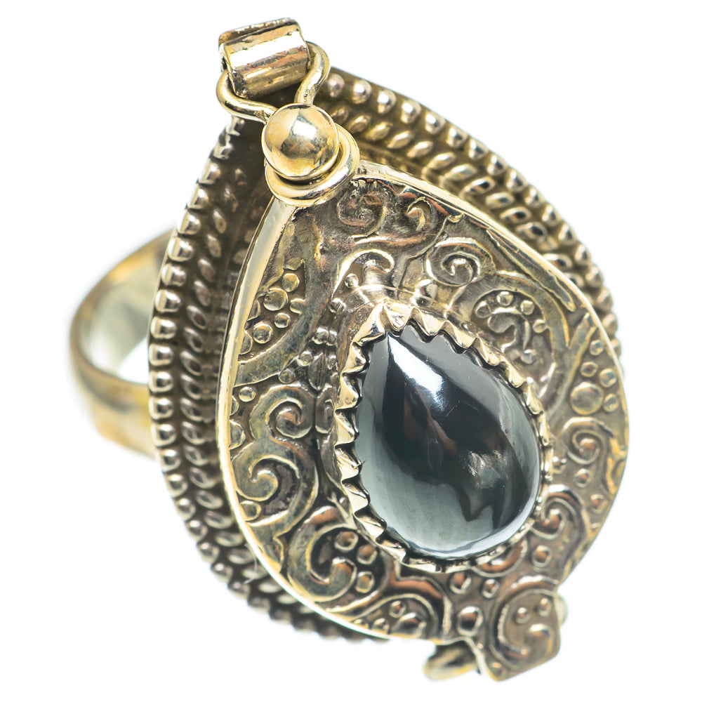 Hematite Rings handcrafted by Anasilvercos - RING67135