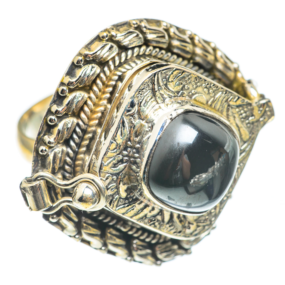 Hematite Rings handcrafted by Anasilvercos - RING67136