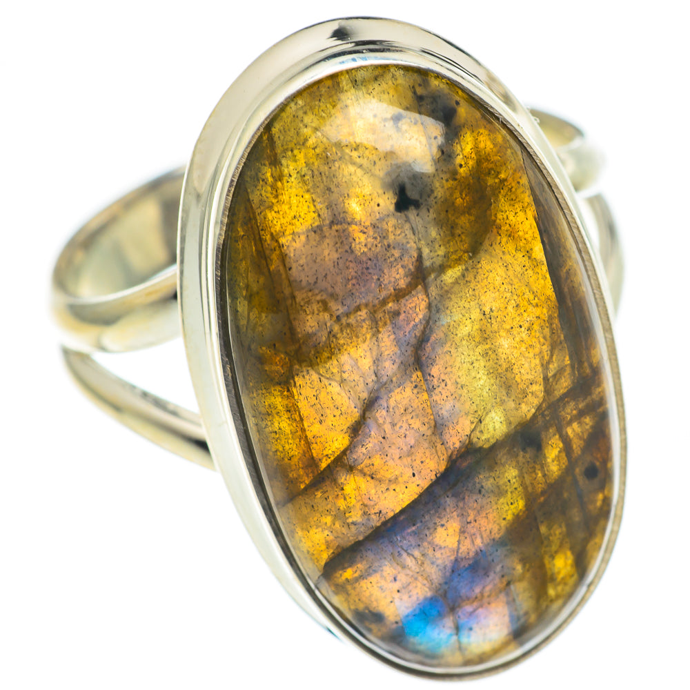 Labradorite Rings handcrafted by Anasilvercos - RING67142