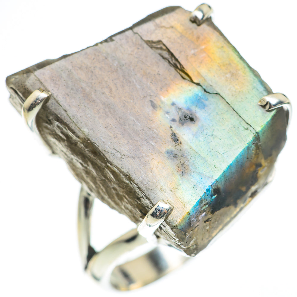 Labradorite Rings handcrafted by Anasilvercos - RING67156