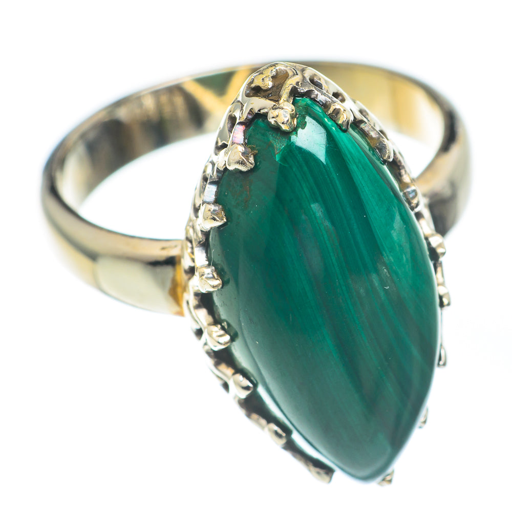 Malachite Rings handcrafted by Anasilvercos - RING67168