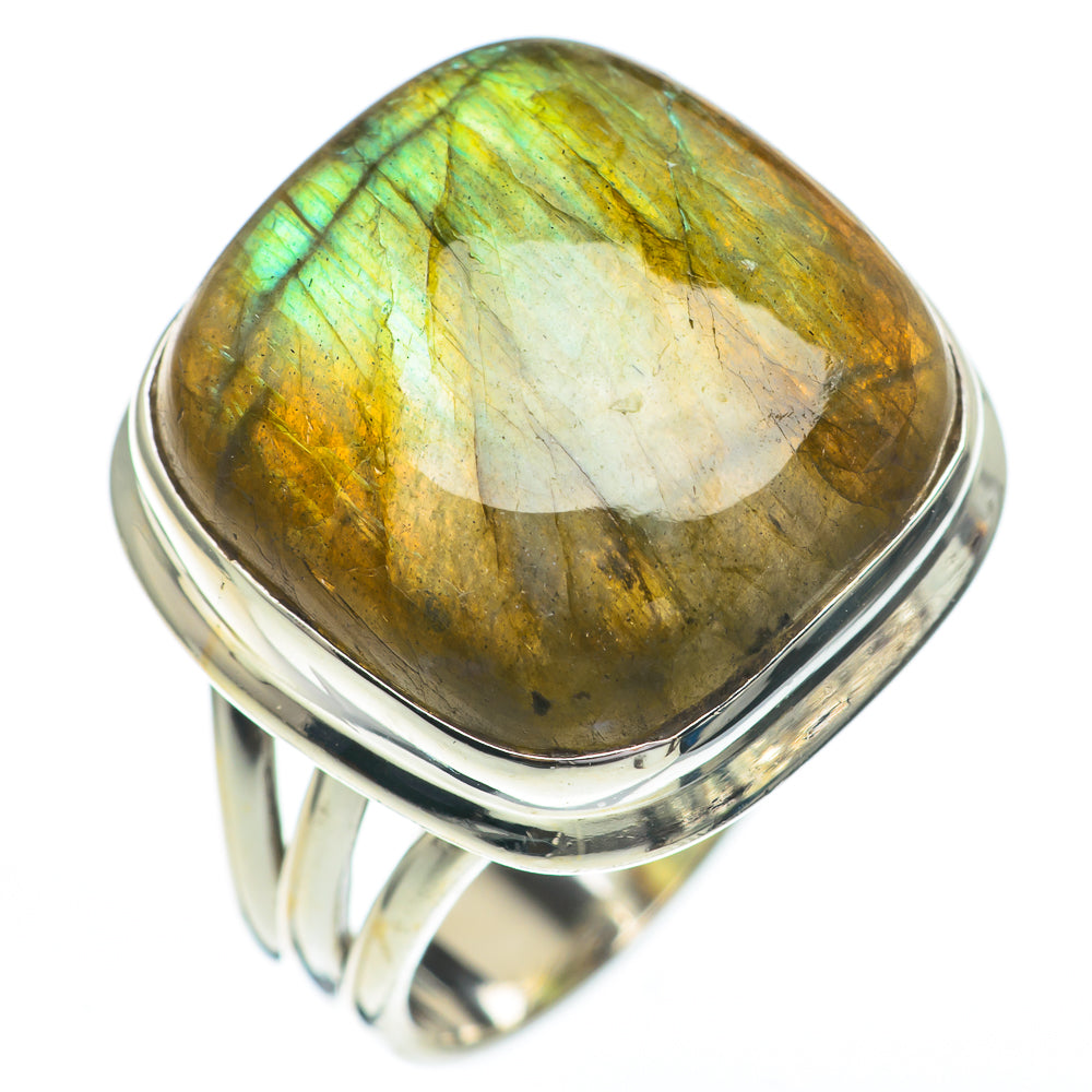 Labradorite Rings handcrafted by Anasilvercos - RING67169