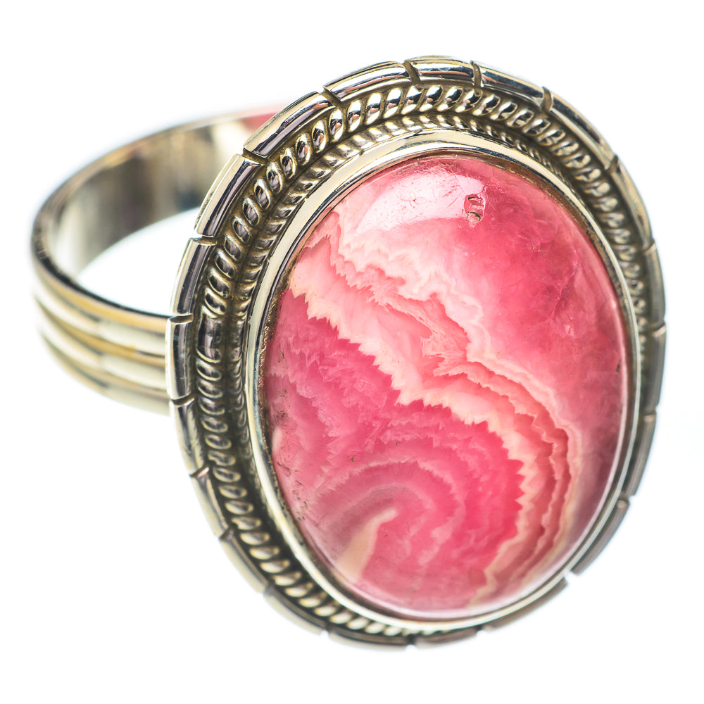 Rhodochrosite Rings handcrafted by Anasilvercos - RING67175