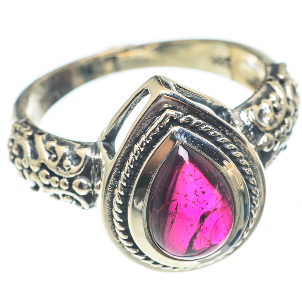 Garnet Rings handcrafted by Anasilvercos - RING67177