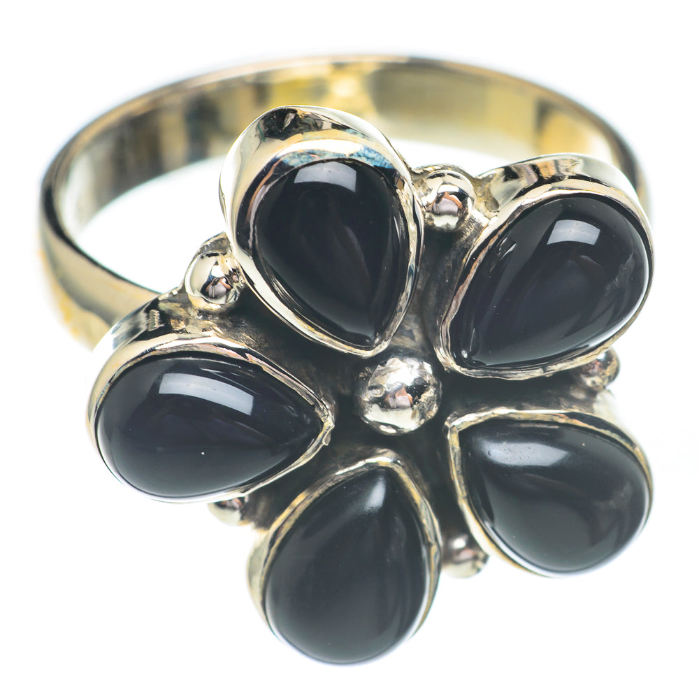 Black Onyx Rings handcrafted by Anasilvercos - RING67184