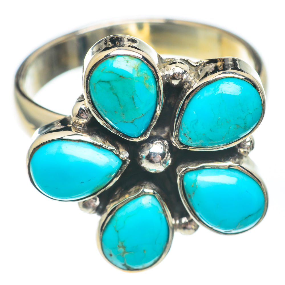 Larimar Rings handcrafted by Anasilvercos - RING67196