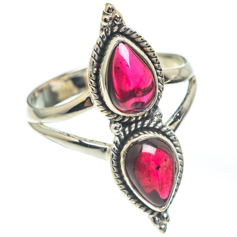 Garnet Rings handcrafted by Anasilvercos - RING67209