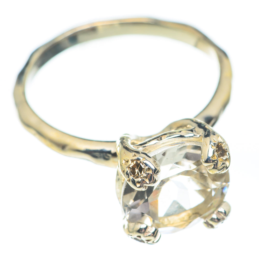 White Quartz Rings handcrafted by Anasilvercos - RING67219
