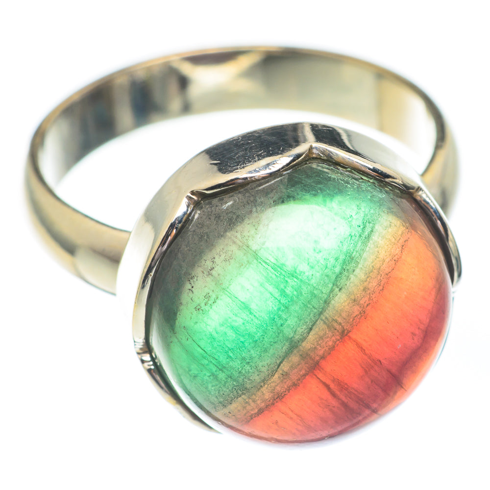 Green Fluorite Rings handcrafted by Anasilvercos - RING67220