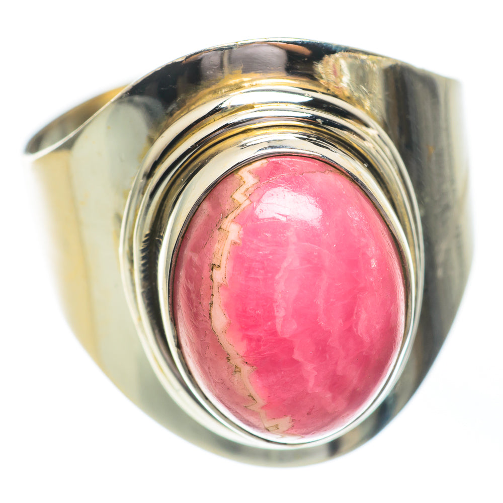 Rhodochrosite Rings handcrafted by Anasilvercos - RING67238