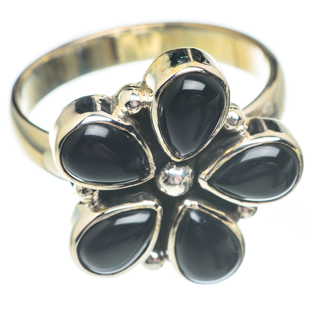 Black Onyx Rings handcrafted by Anasilvercos - RING67245