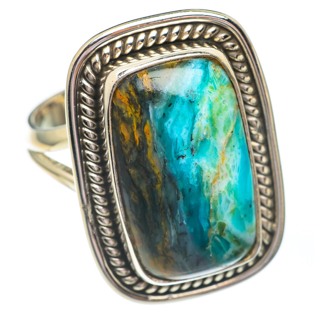 Peruvian Opal Rings handcrafted by Anasilvercos - RING67253