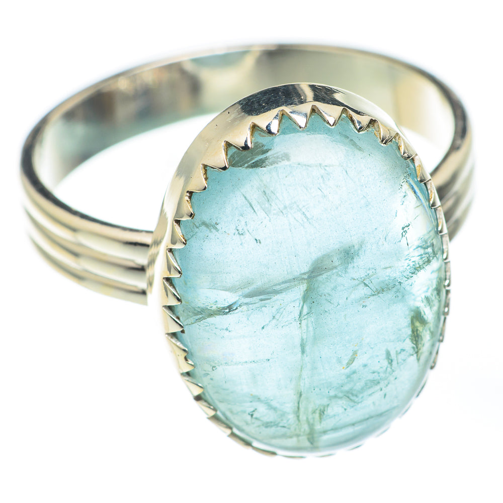 Aquamarine Rings handcrafted by Anasilvercos - RING67256