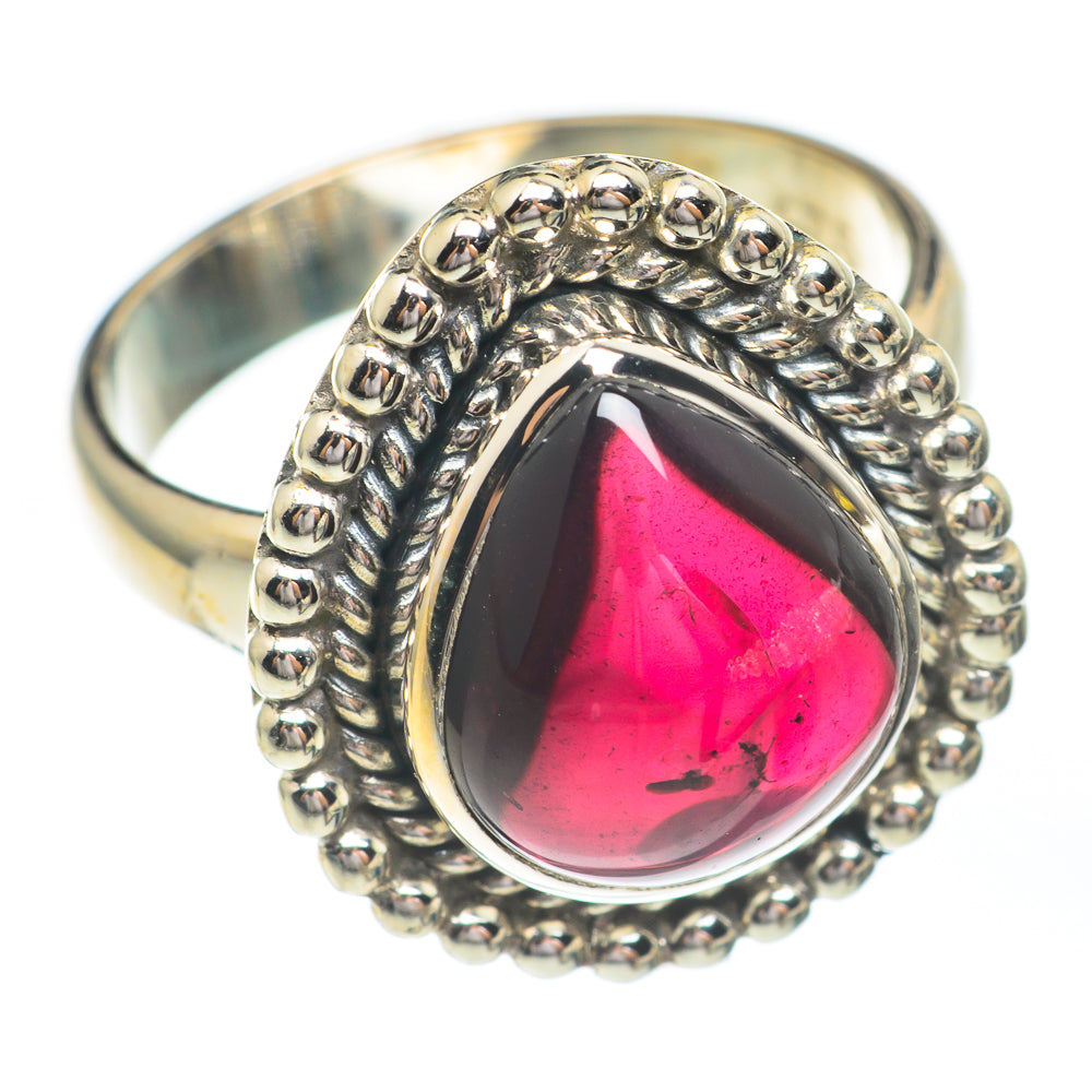 Garnet Rings handcrafted by Anasilvercos - RING67264