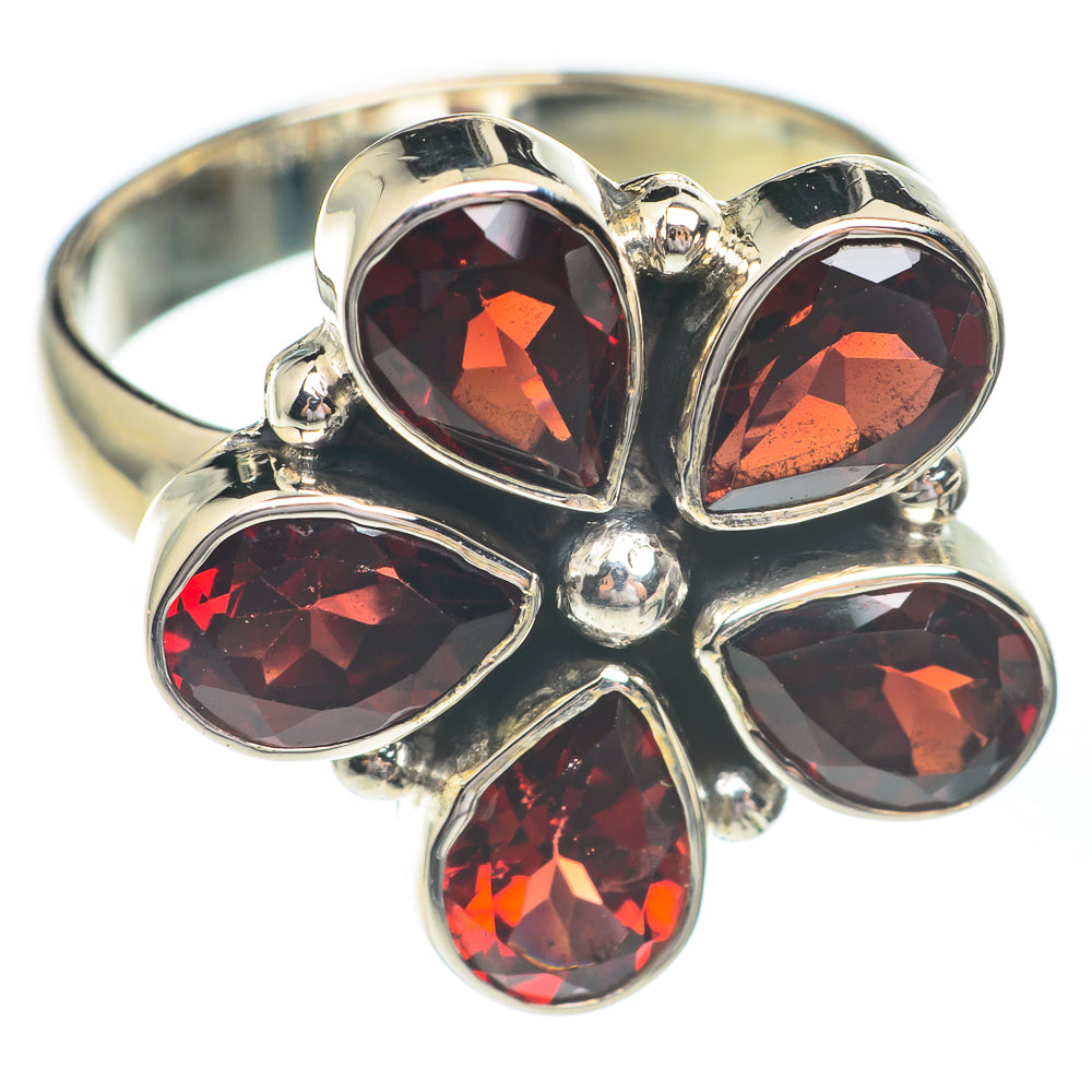 Garnet Rings handcrafted by Anasilvercos - RING67265