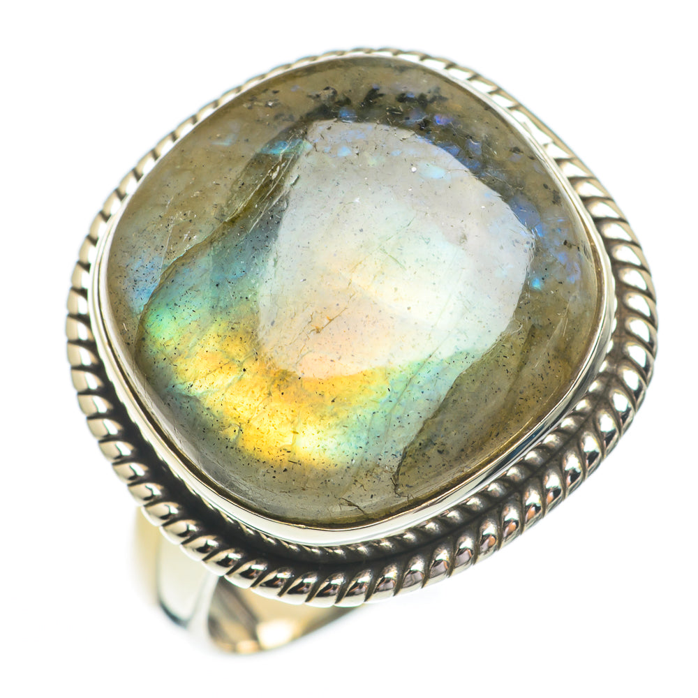 Labradorite Rings handcrafted by Anasilvercos - RING67274