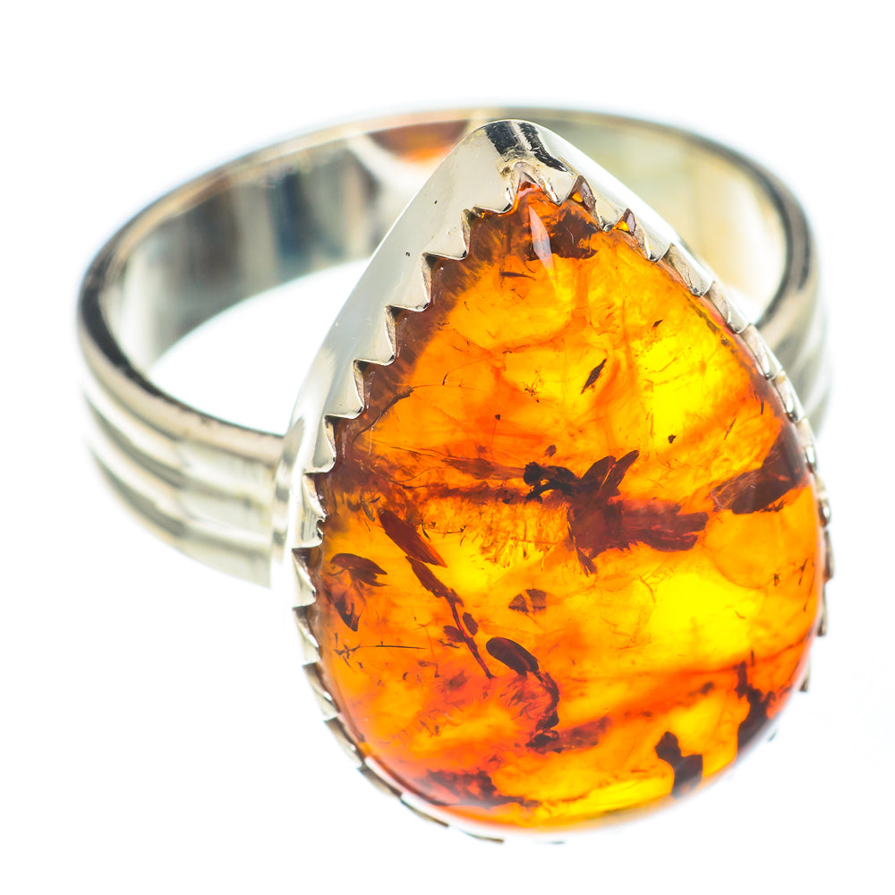 Baltic Amber Rings handcrafted by Anasilvercos - RING67282
