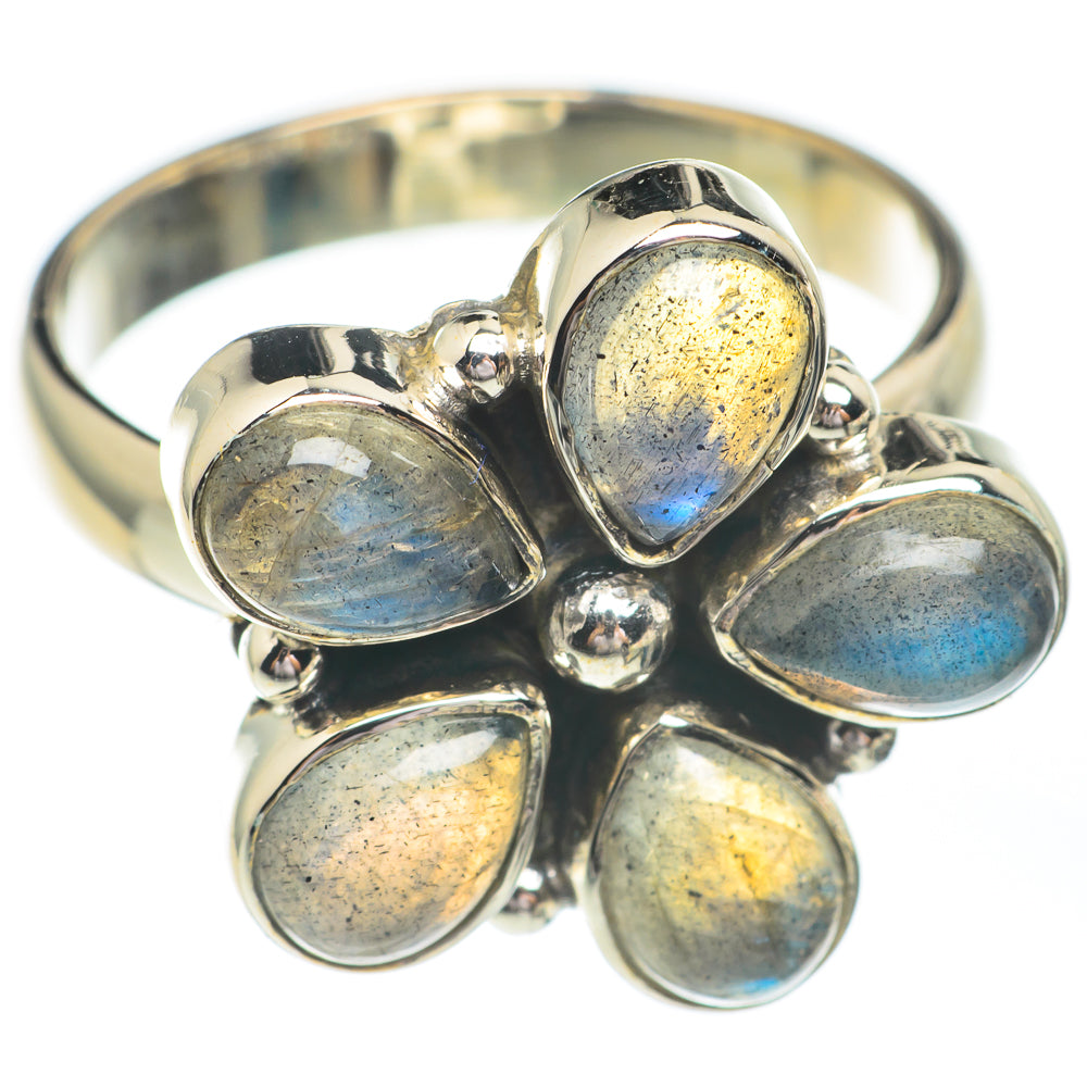 Labradorite Rings handcrafted by Anasilvercos - RING67301