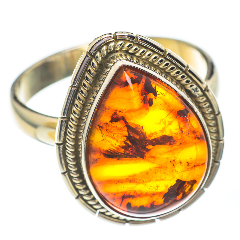 Baltic Amber Rings handcrafted by Anasilvercos - RING67308