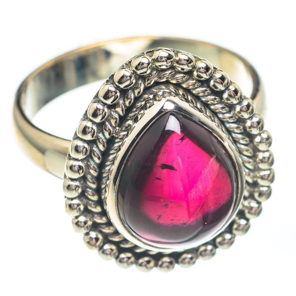 Garnet Rings handcrafted by Anasilvercos - RING67312