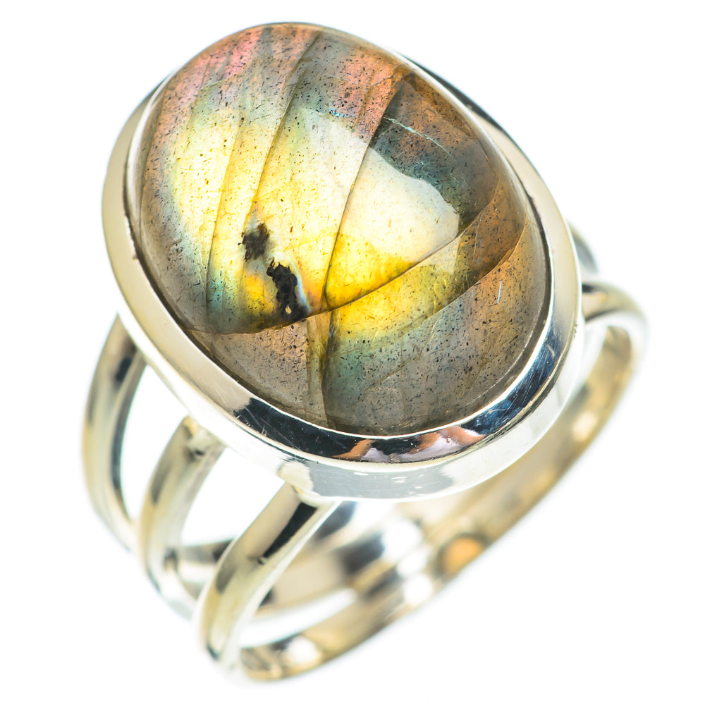 Labradorite Rings handcrafted by Anasilvercos - RING67321