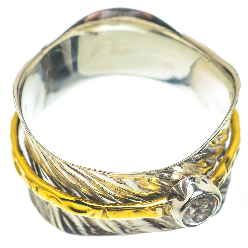 White Quartz Copper Rings handcrafted by Anasilvercos - RING67338
