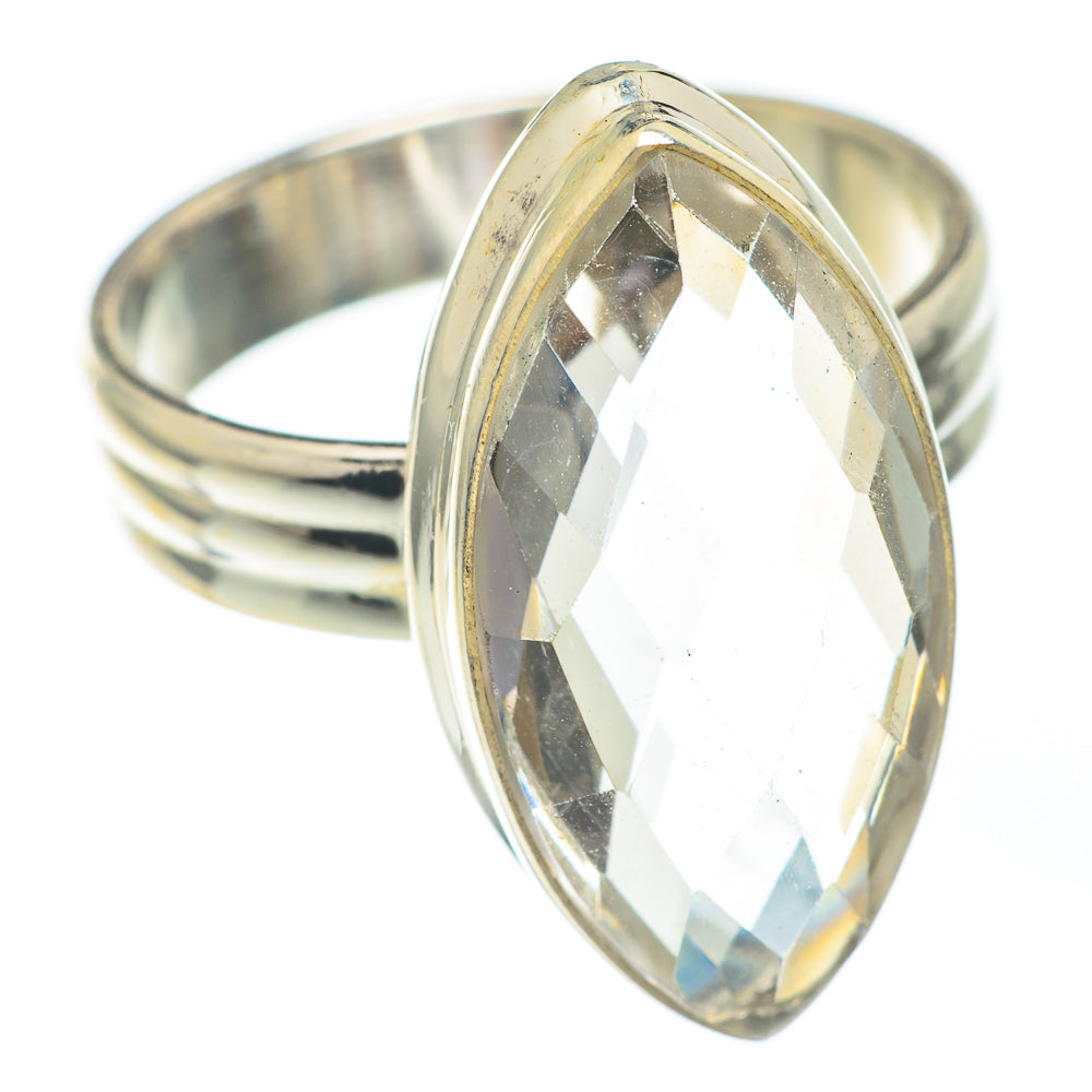 White Quartz Rings handcrafted by Anasilvercos - RING67340