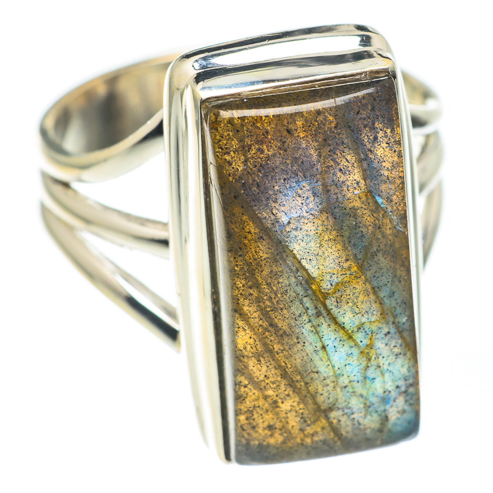 Labradorite Rings handcrafted by Anasilvercos - RING67364