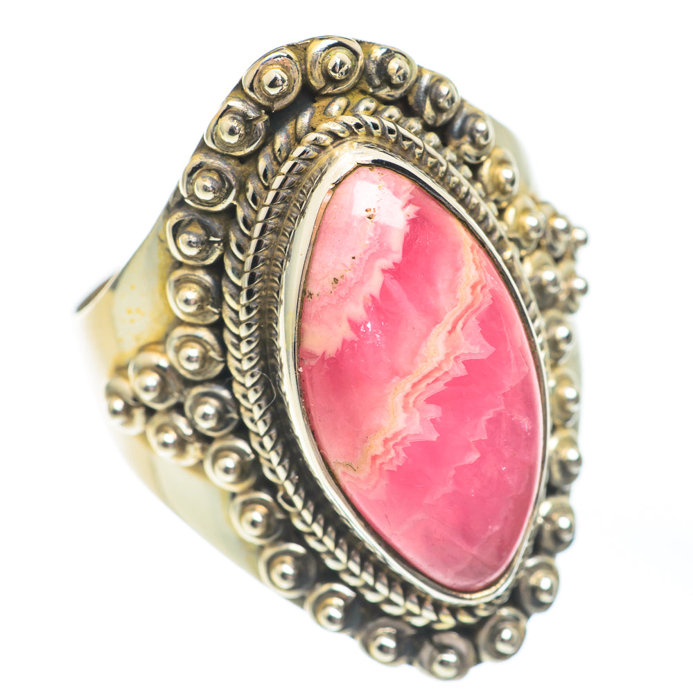 Rhodochrosite Rings handcrafted by Anasilvercos - RING67376