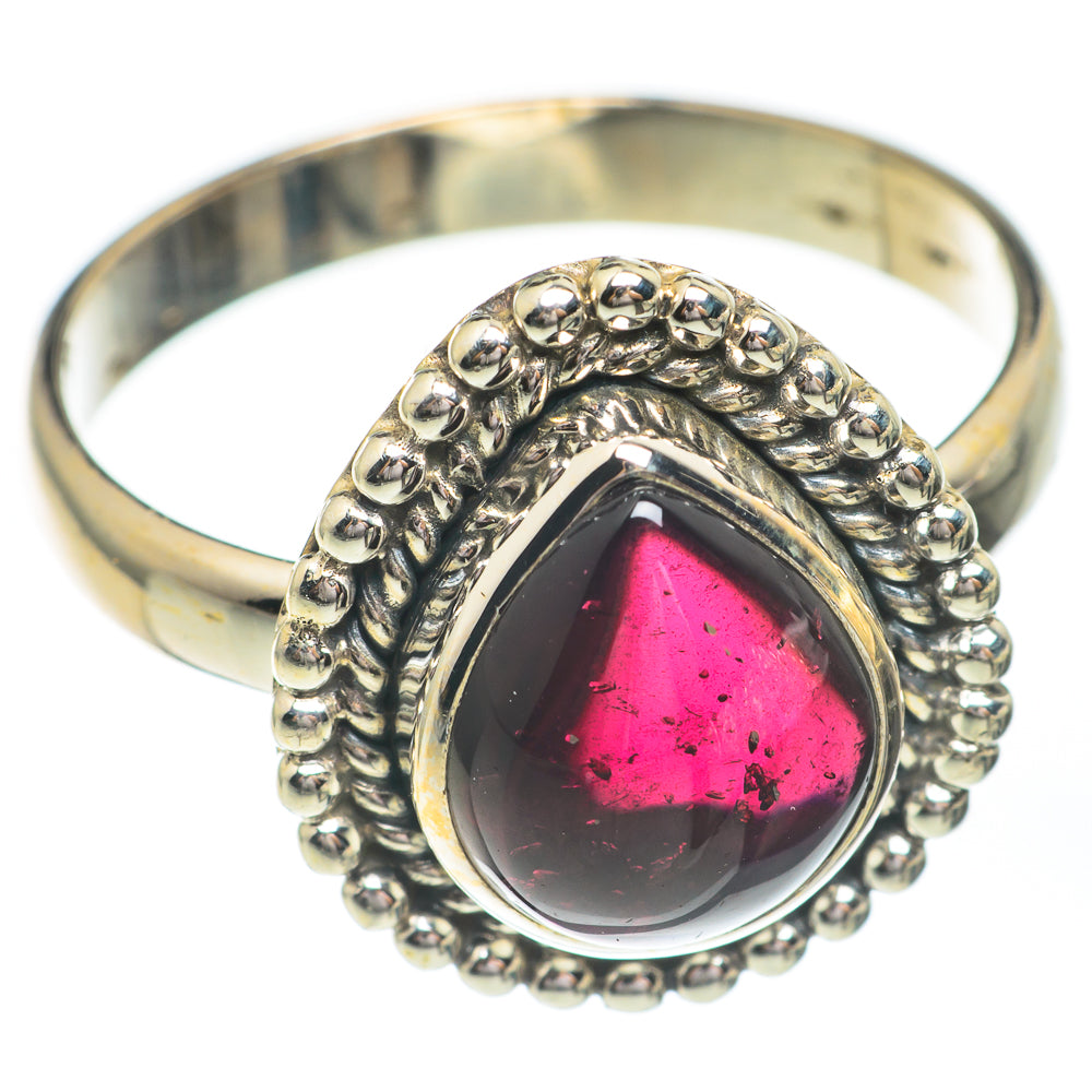 Garnet Rings handcrafted by Anasilvercos - RING67377
