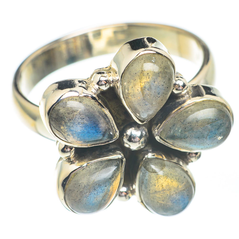 Labradorite Rings handcrafted by Anasilvercos - RING67387