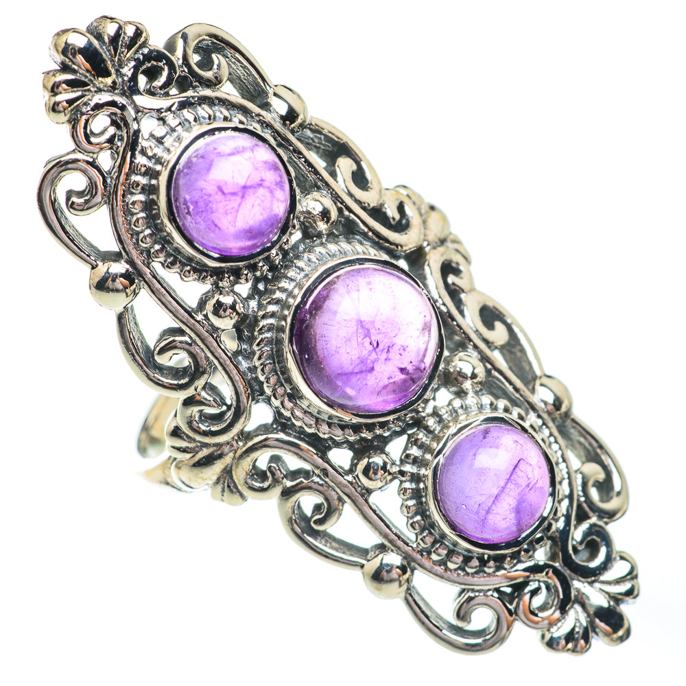 Amethyst Rings handcrafted by Anasilvercos - RING67453