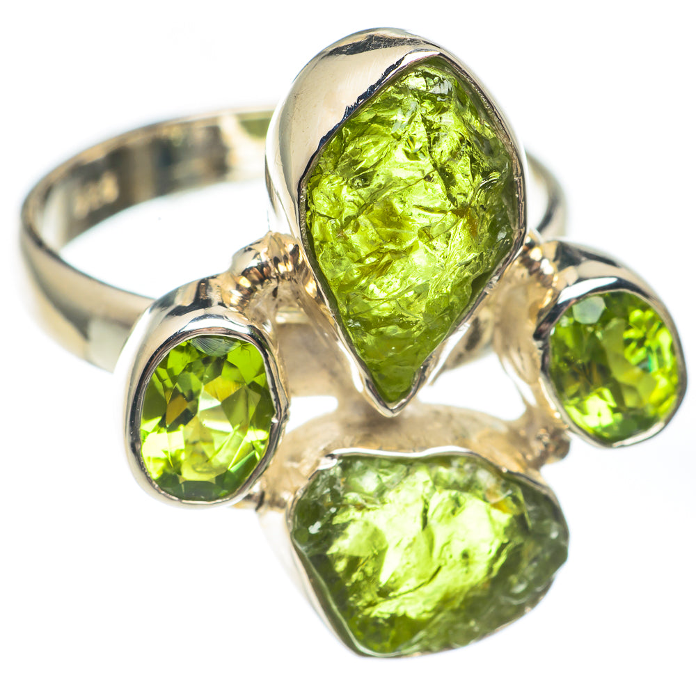 Peridot Rings handcrafted by Anasilvercos - RING67467