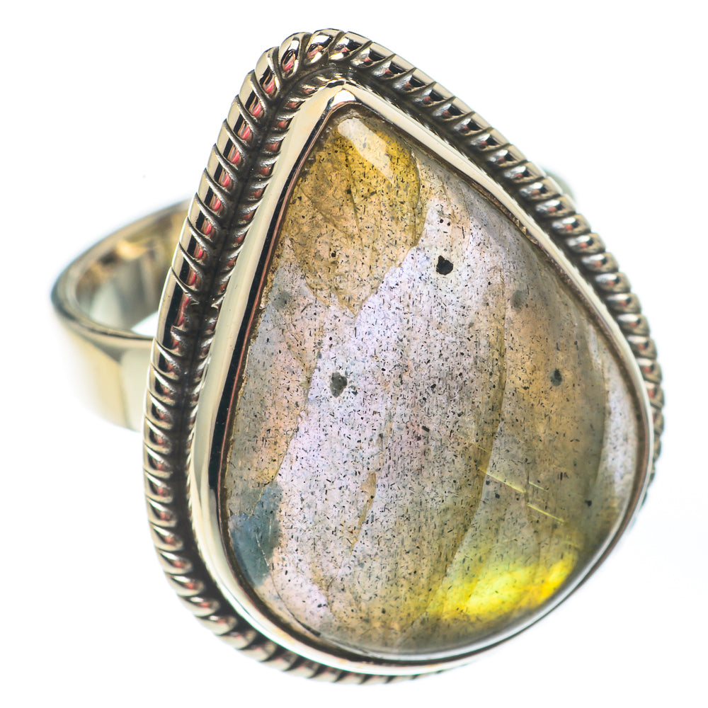 Labradorite Rings handcrafted by Anasilvercos - RING67496