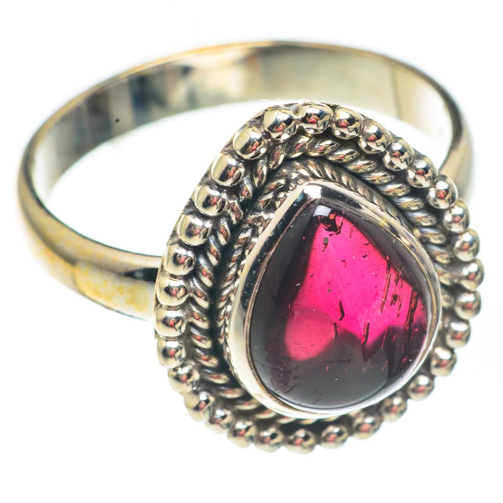 Garnet Rings handcrafted by Anasilvercos - RING67506