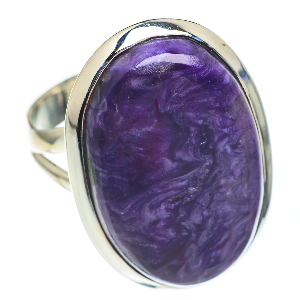 Charoite Rings handcrafted by Anasilvercos - RING67508