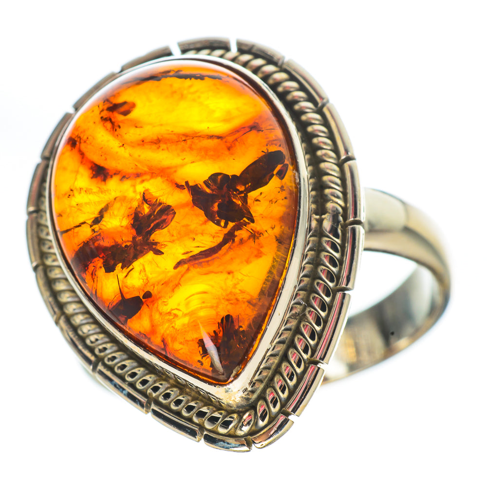 Baltic Amber Rings handcrafted by Anasilvercos - RING67529