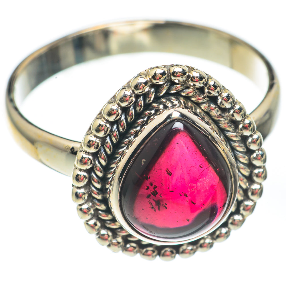 Garnet Rings handcrafted by Anasilvercos - RING67533