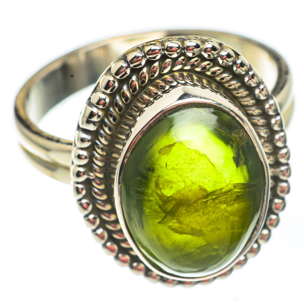 Peridot Rings handcrafted by Anasilvercos - RING67551